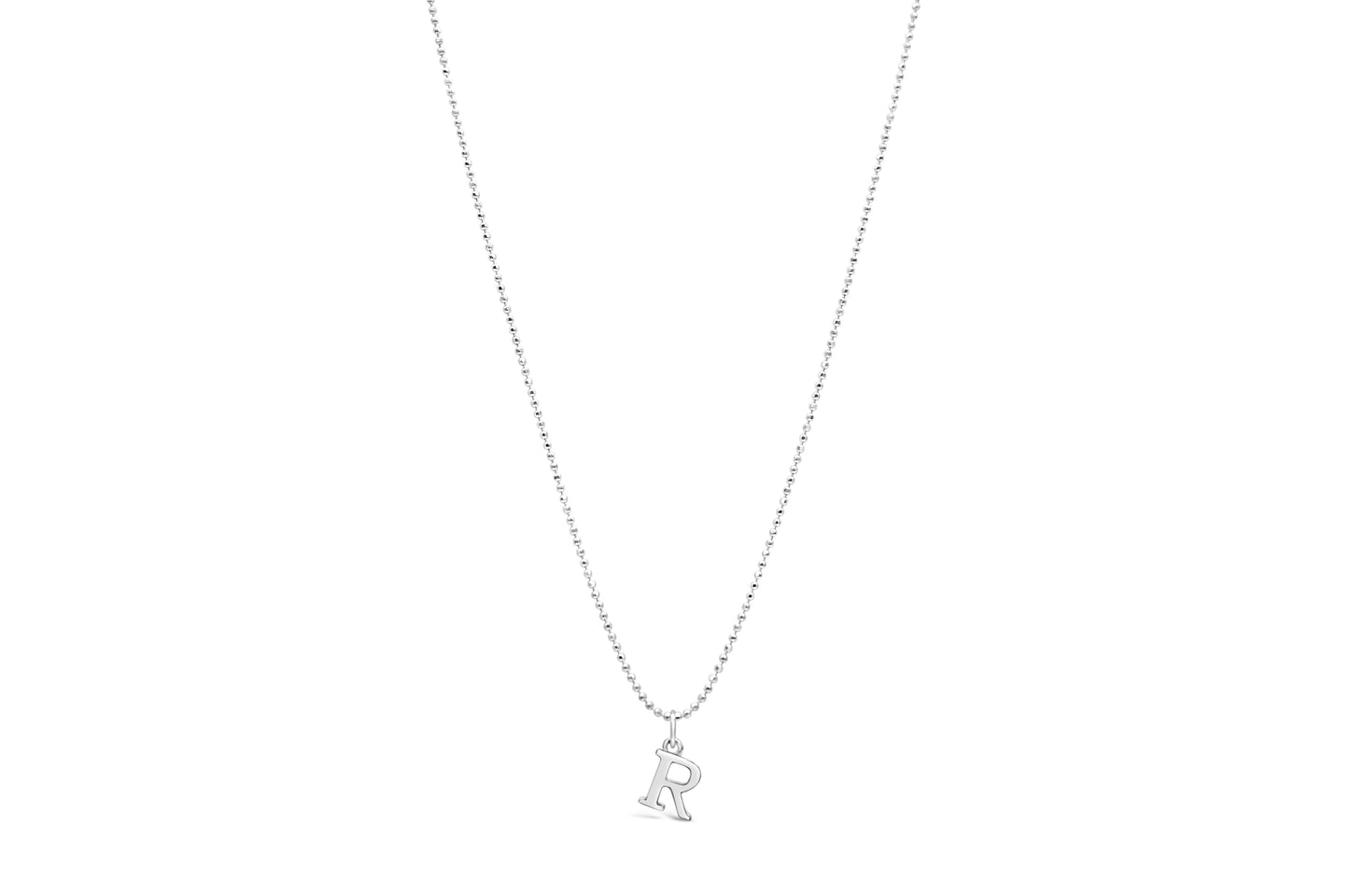 Diamond Cut Love Letter Necklace