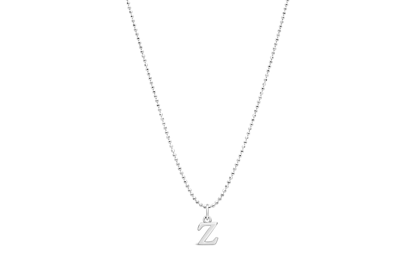 Diamond Cut Love Letter Necklace