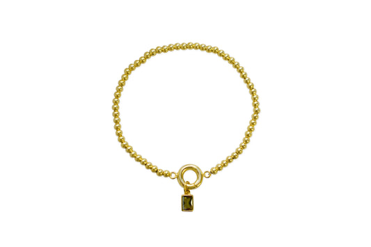 Peridot Stretch Bracelet