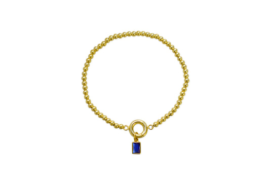 Sapphire Stretch Bracelet
