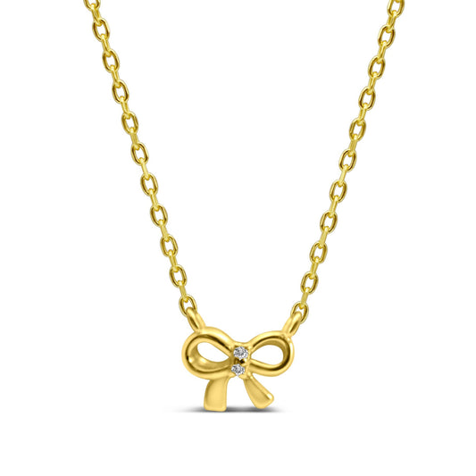 Just So, Bow Necklace