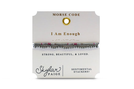 I AM ENOUGH - Sentimental Stackers
