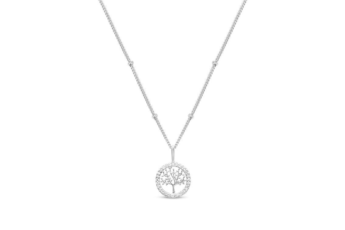Charm & Chain Necklace - Tree of Life