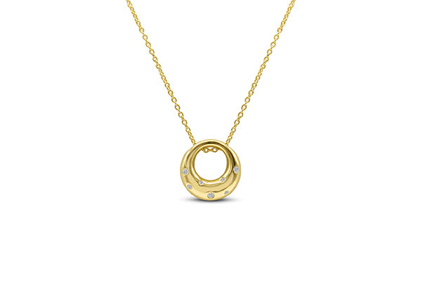 Copy of Dome Knock It Till You Rock It Necklace - Scattered CZ