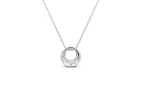 Copy of Dome Knock It Till You Rock It Necklace - Scattered CZ