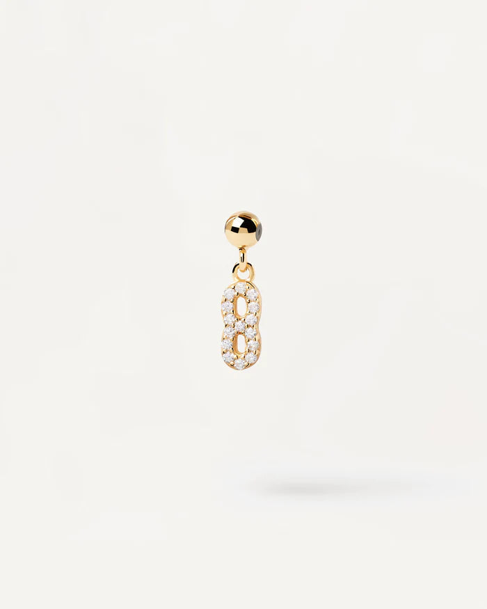 NUMBER CHARM "8"