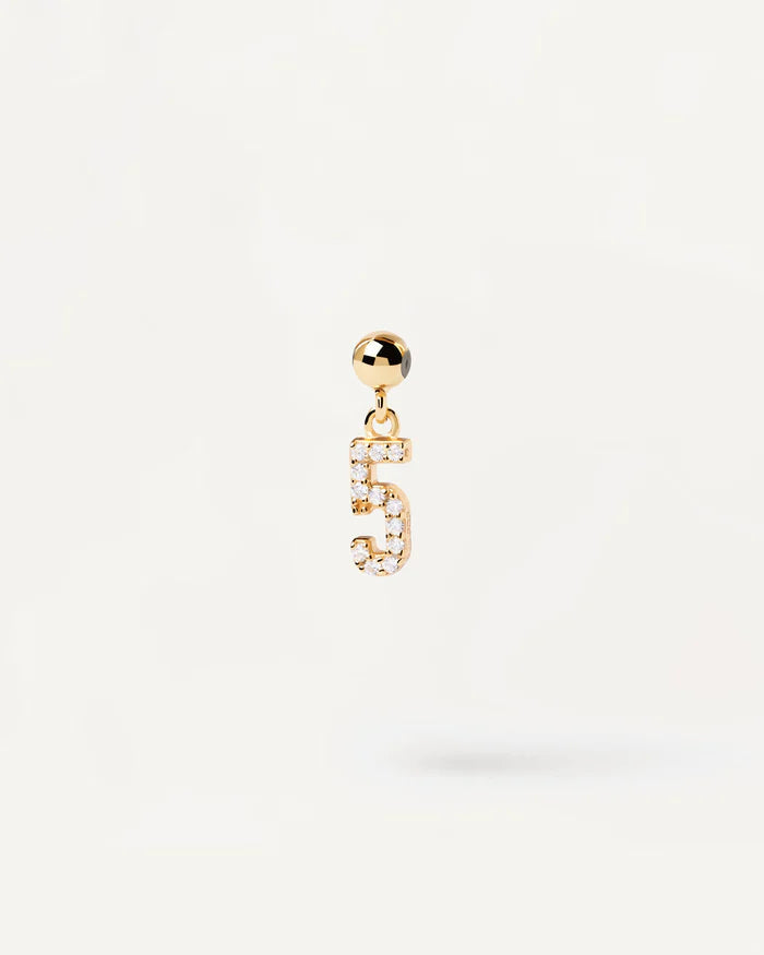 NUMBER CHARM "5"