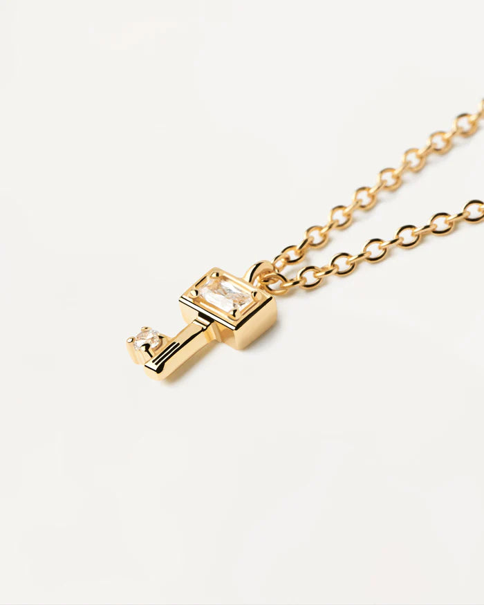 KEY SILVER NECKLACE