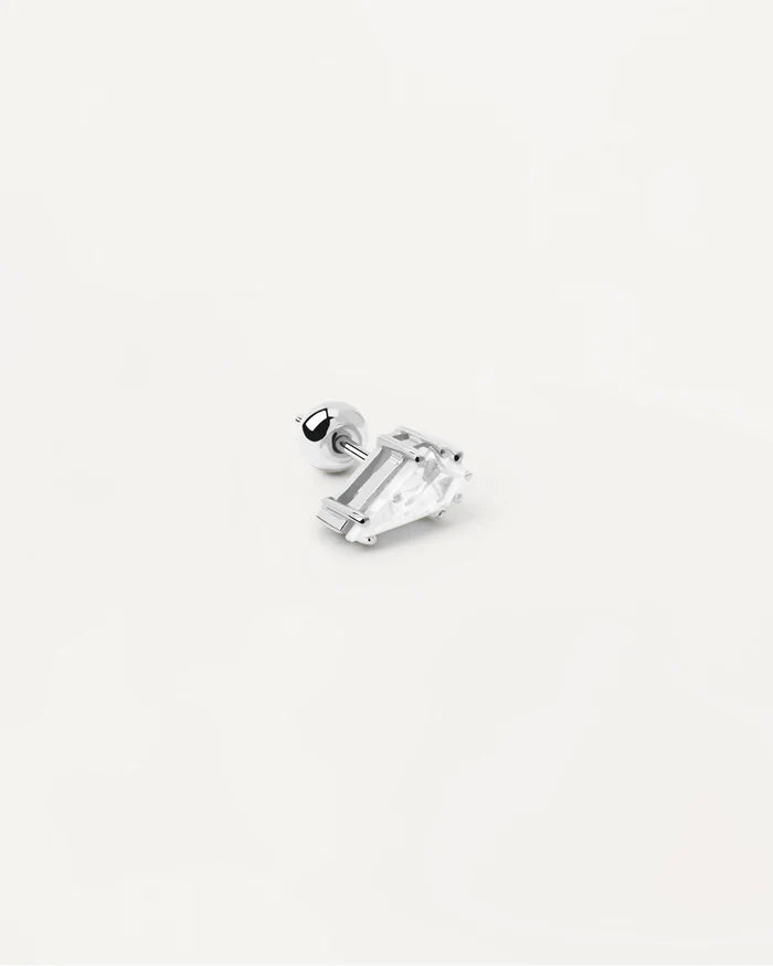 NOA SINGLE GOLD/SILVER EARRING