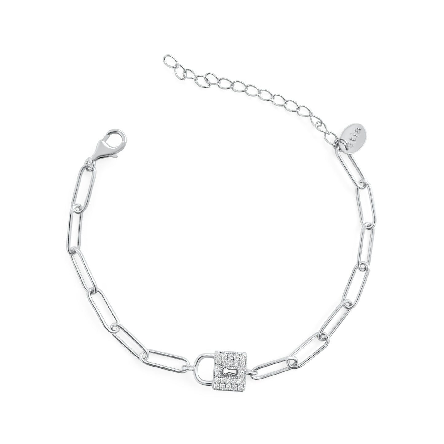 Linked Bracelet - Padlock