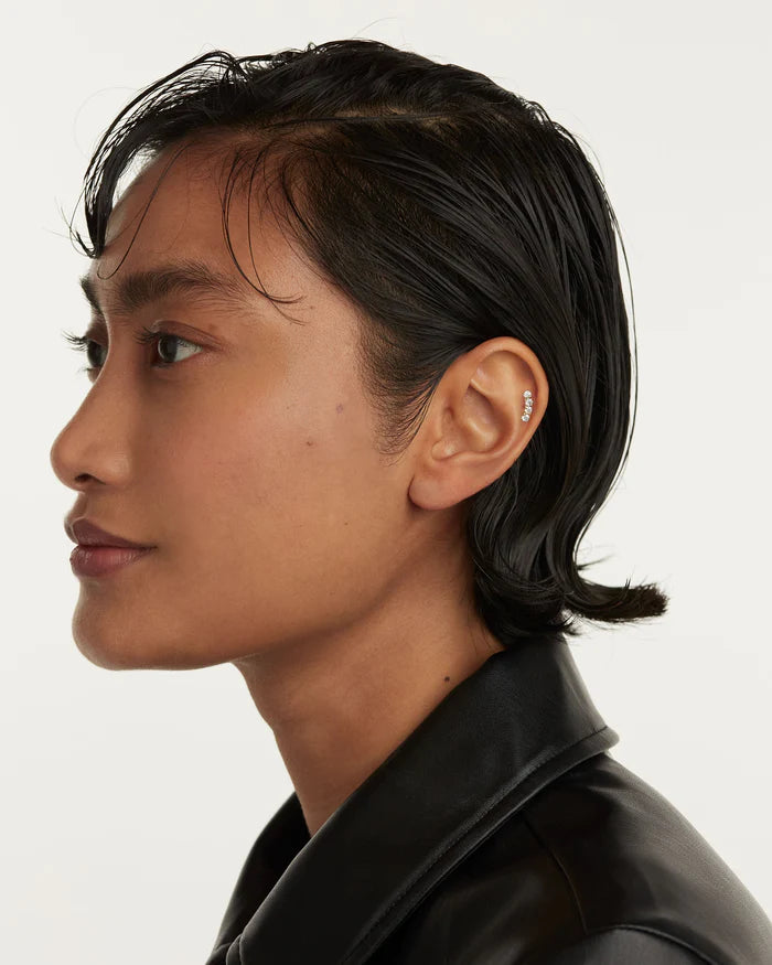 UMA GOLD/SILVER EARRING