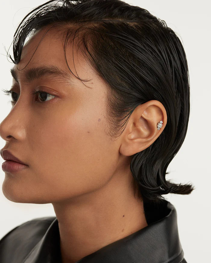 LYN GOLD/SILVER EARRING