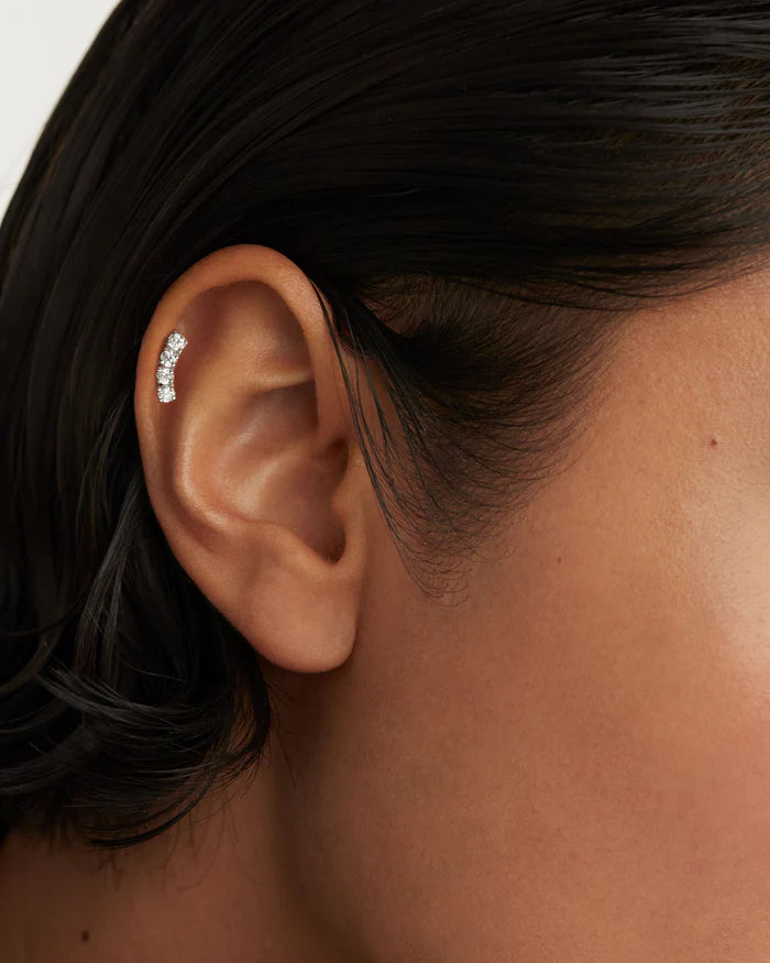 UMA GOLD/SILVER EARRING