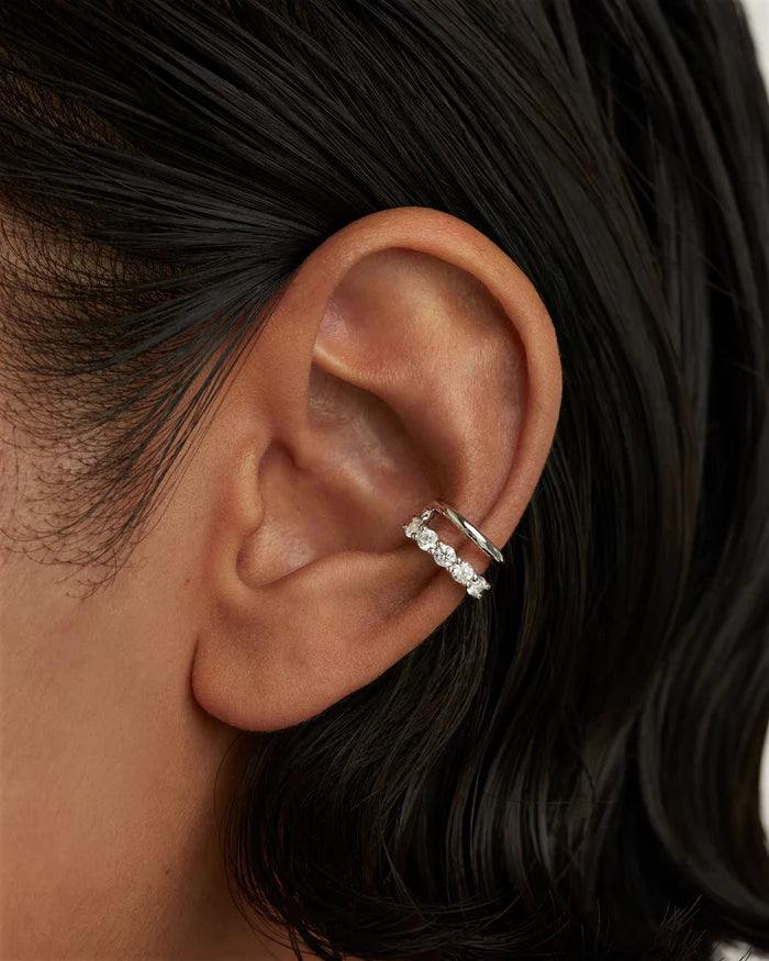 ALEXIA EAR GOLD/SILVER CUFF