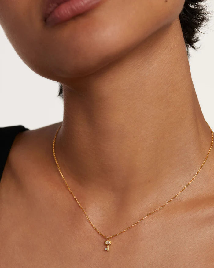 KEY SILVER NECKLACE