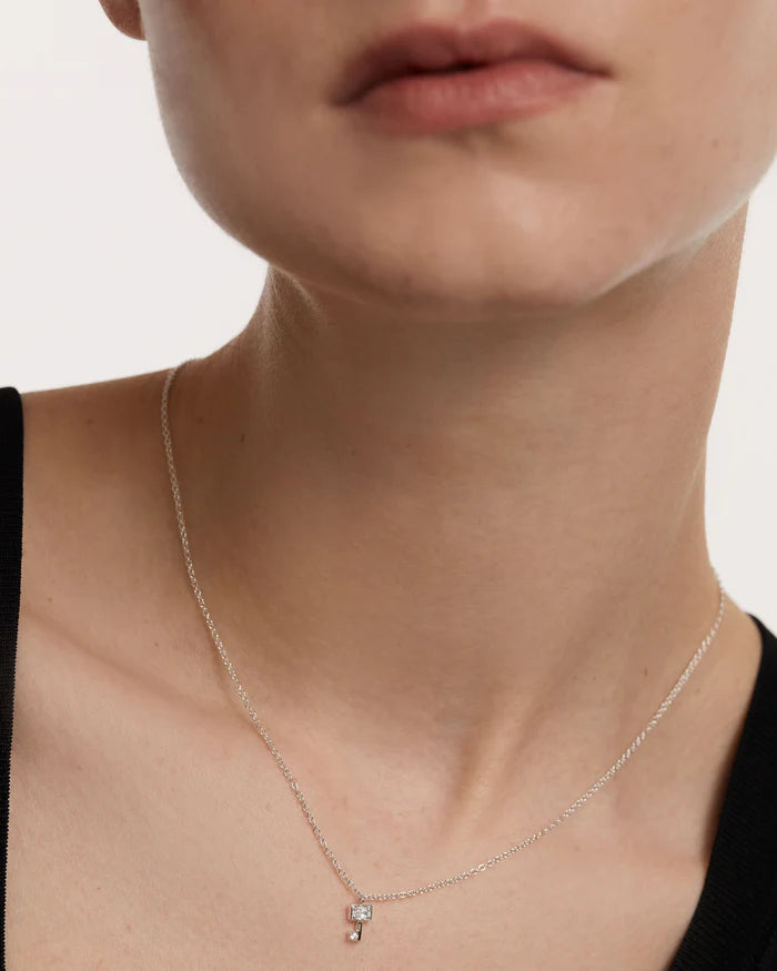 KEY SILVER NECKLACE