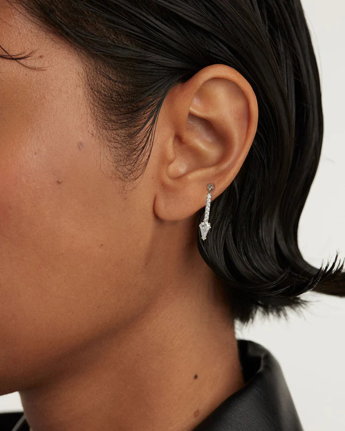 SUPER VERO SINGLE GOLD/SILVER EARRING