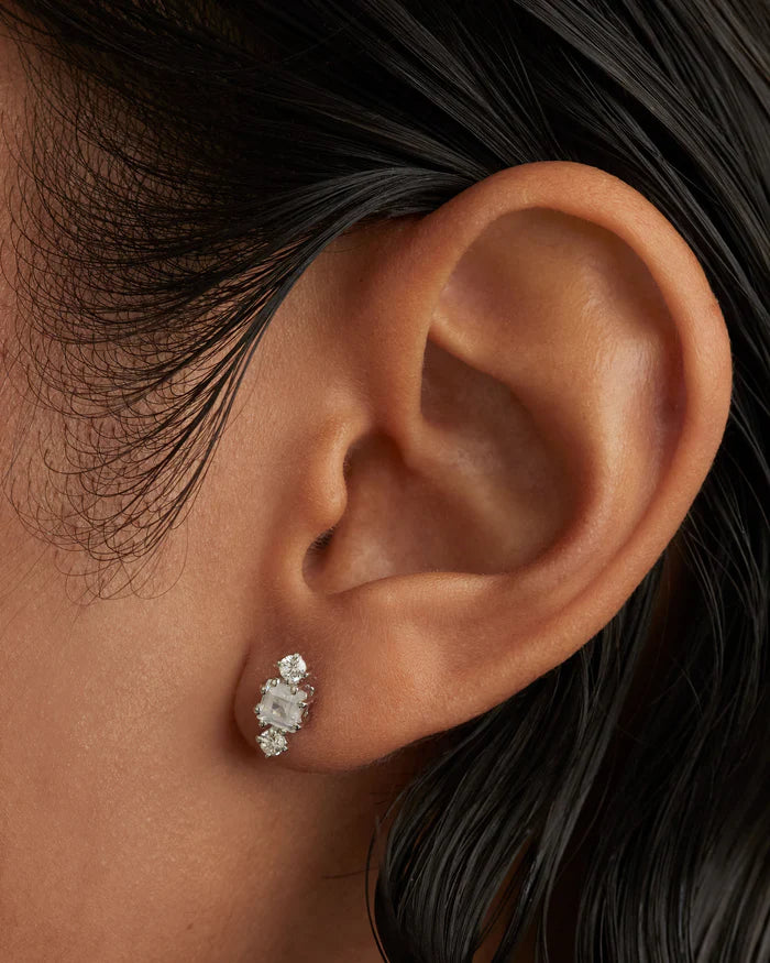 LYN GOLD/SILVER EARRING