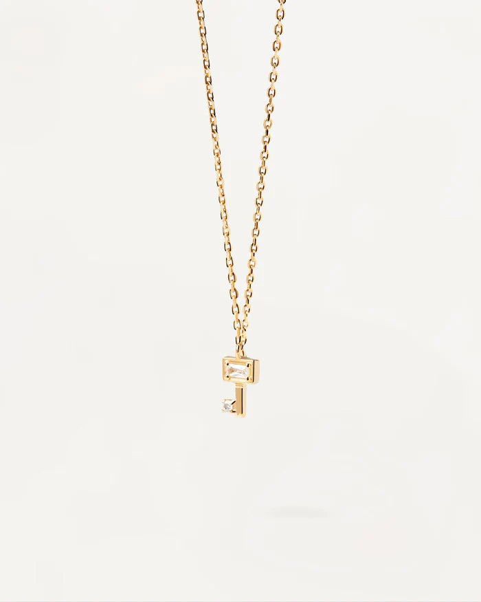 KEY SILVER NECKLACE