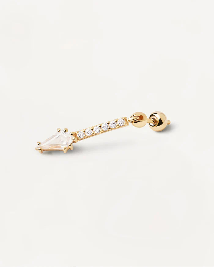 SUPER VERO SINGLE GOLD/SILVER EARRING