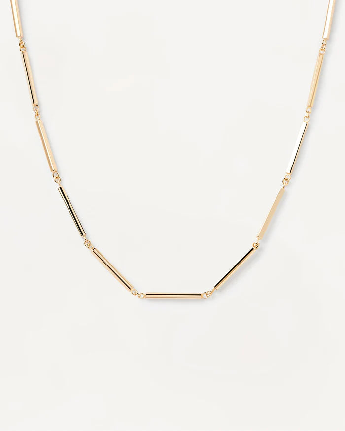BAR CHAIN GOLD/SILVER NECKLACE