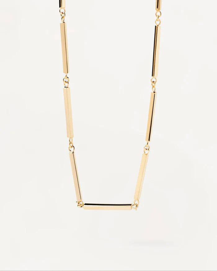 BAR CHAIN GOLD/SILVER NECKLACE