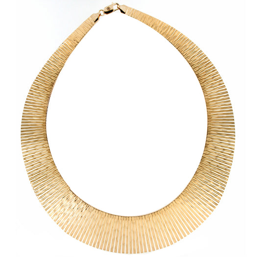 16" + 2" Extension Graduated DC Cleopatra Necklace