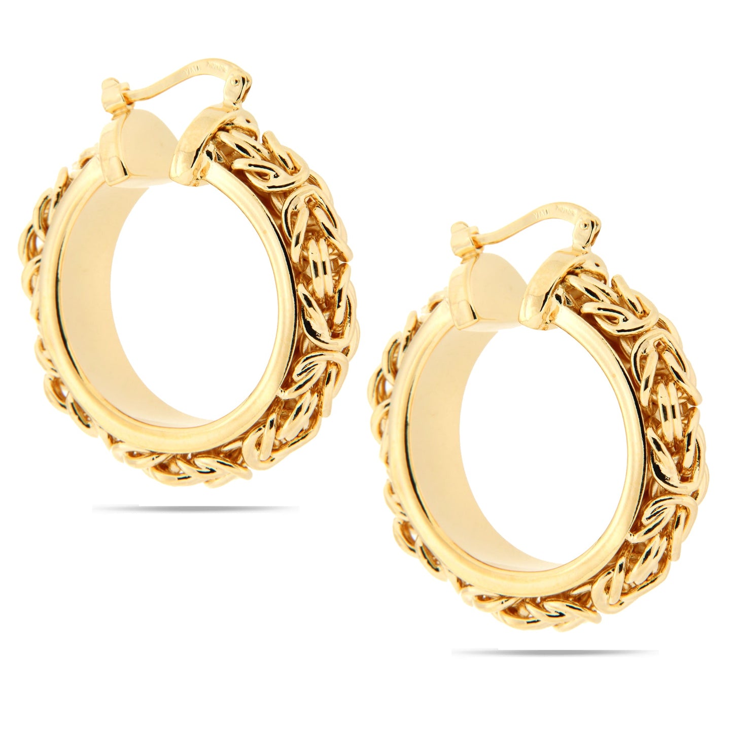 Byzantine Hoop Earrings