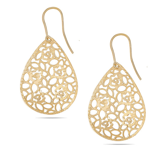 Filigree Fashion Drop Earrings