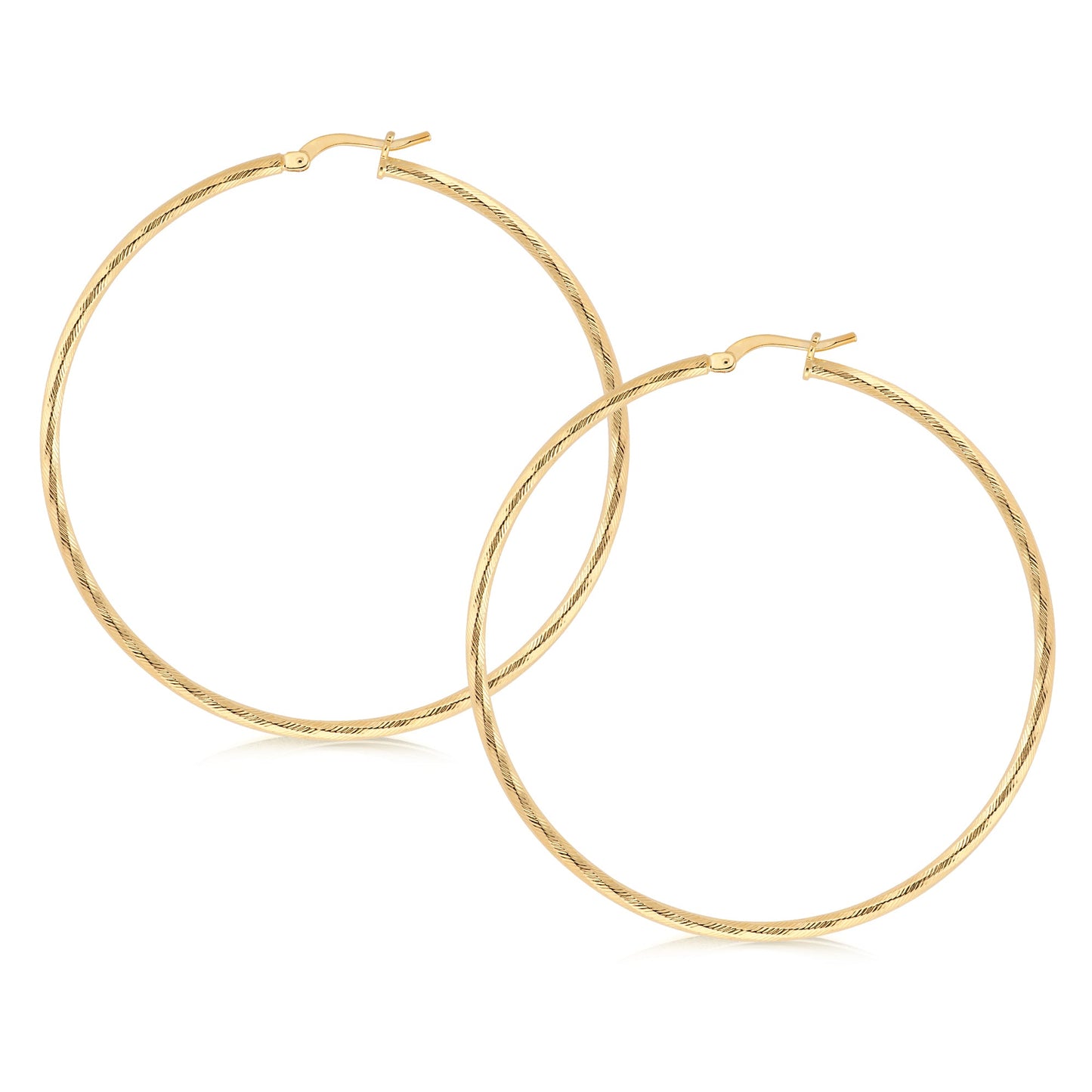 Set Of Three Hoops yellow gold
