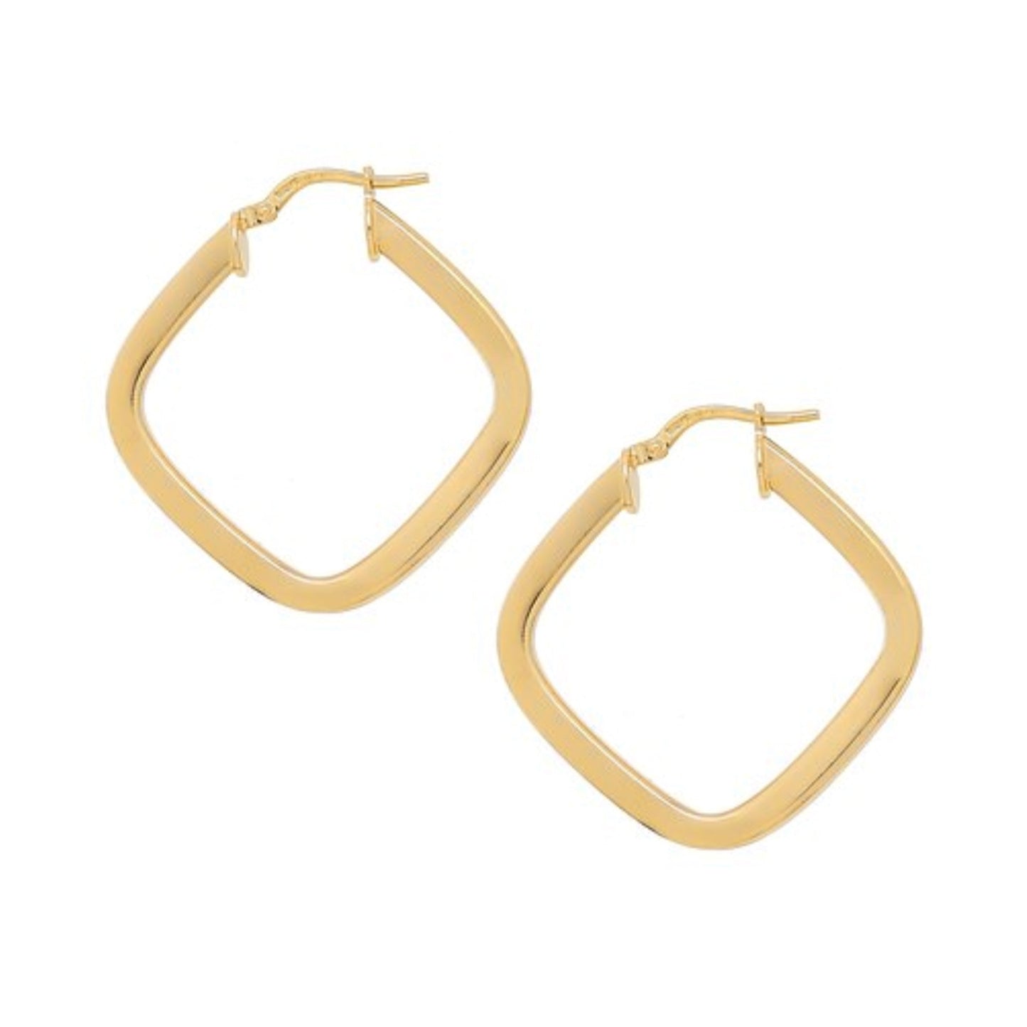 Set Of Three Hoops yellow gold