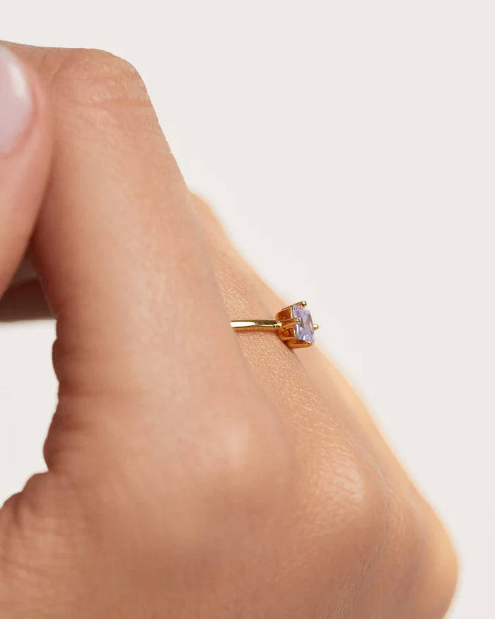 LAVENDER LIS RING