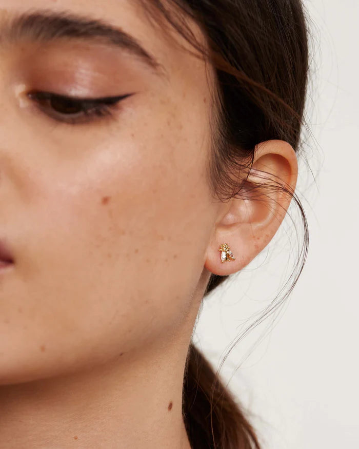 BUZZ GOLD/SILVER EARRINGS