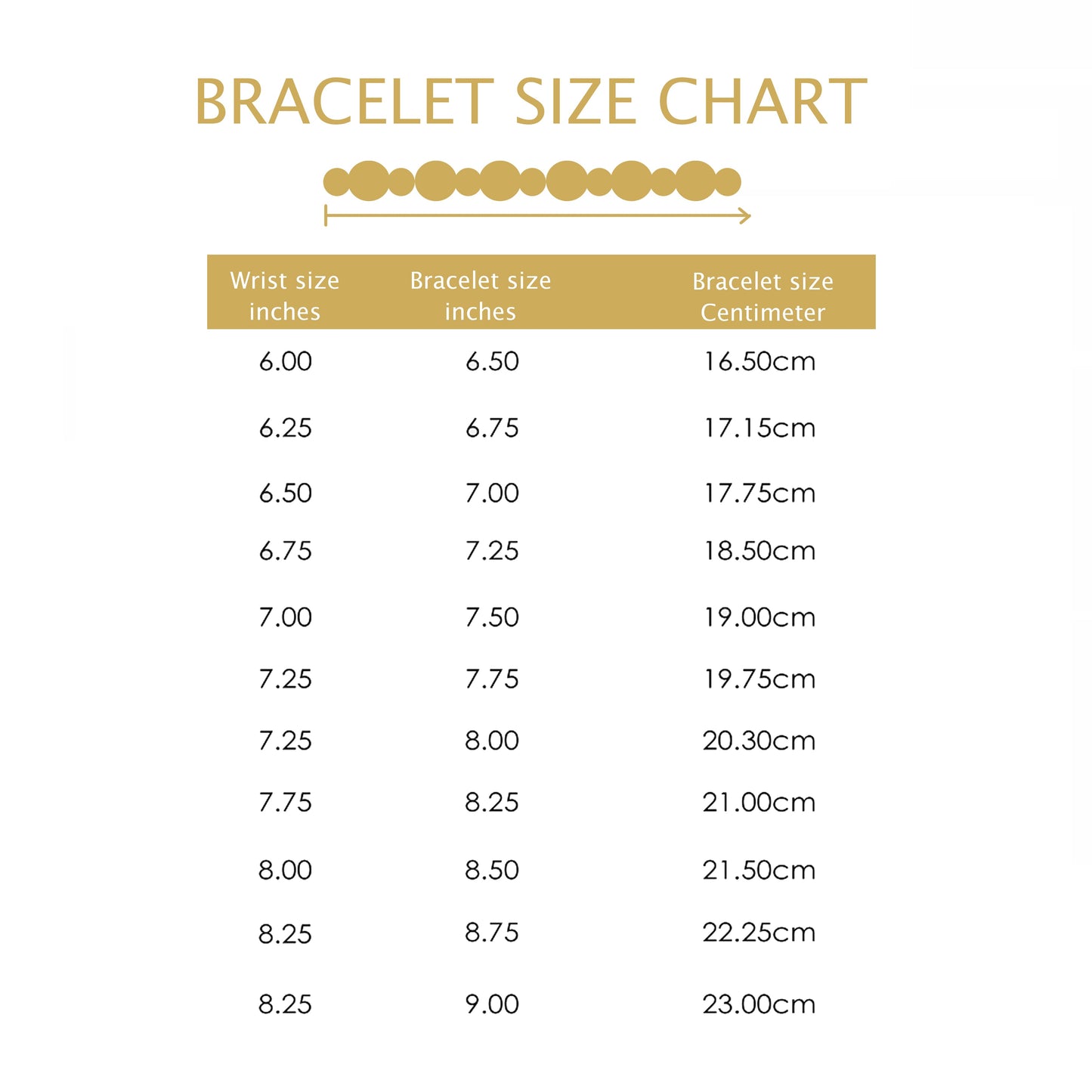 7.5"  10mm Beaded Bracelet