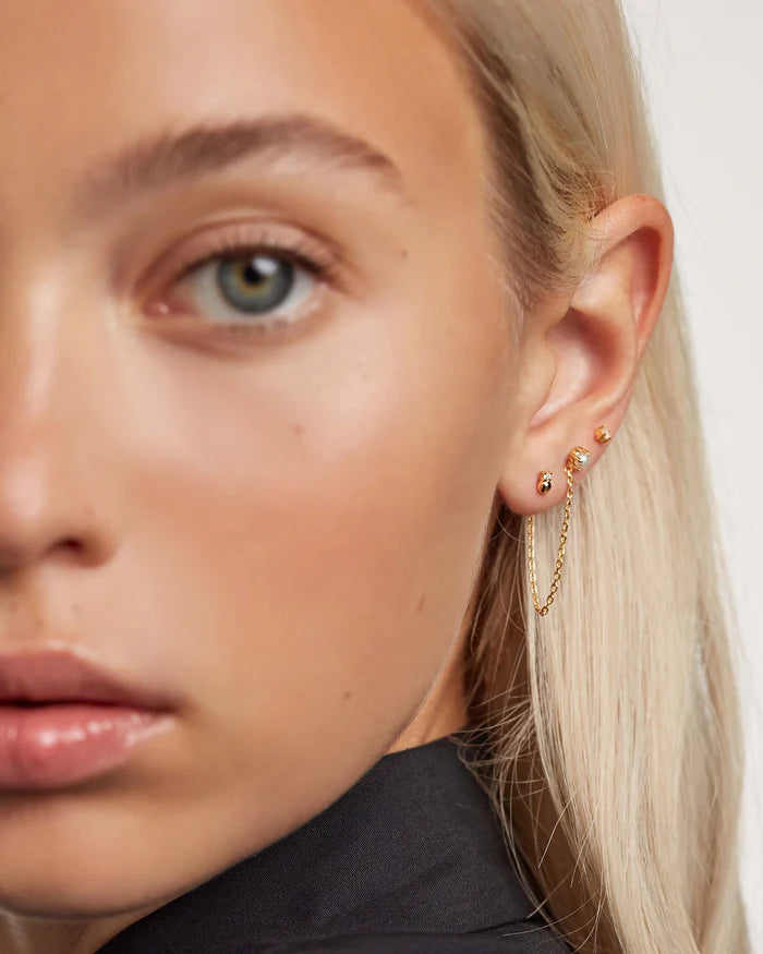 CHARLIE GOLD EARRINGS SET