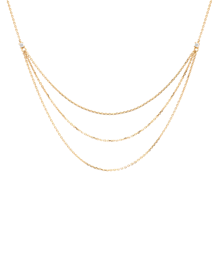 NIA GOLD NECKLACE