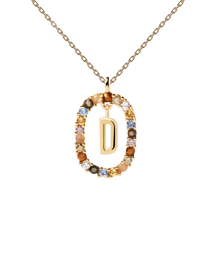 LETTER D NECKLACE