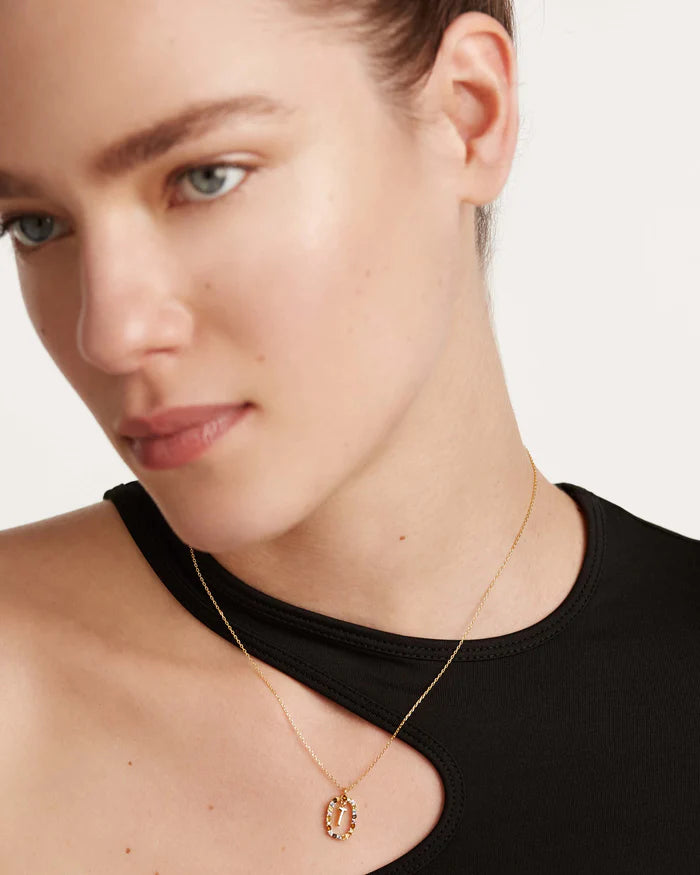 LETTER T NECKLACE