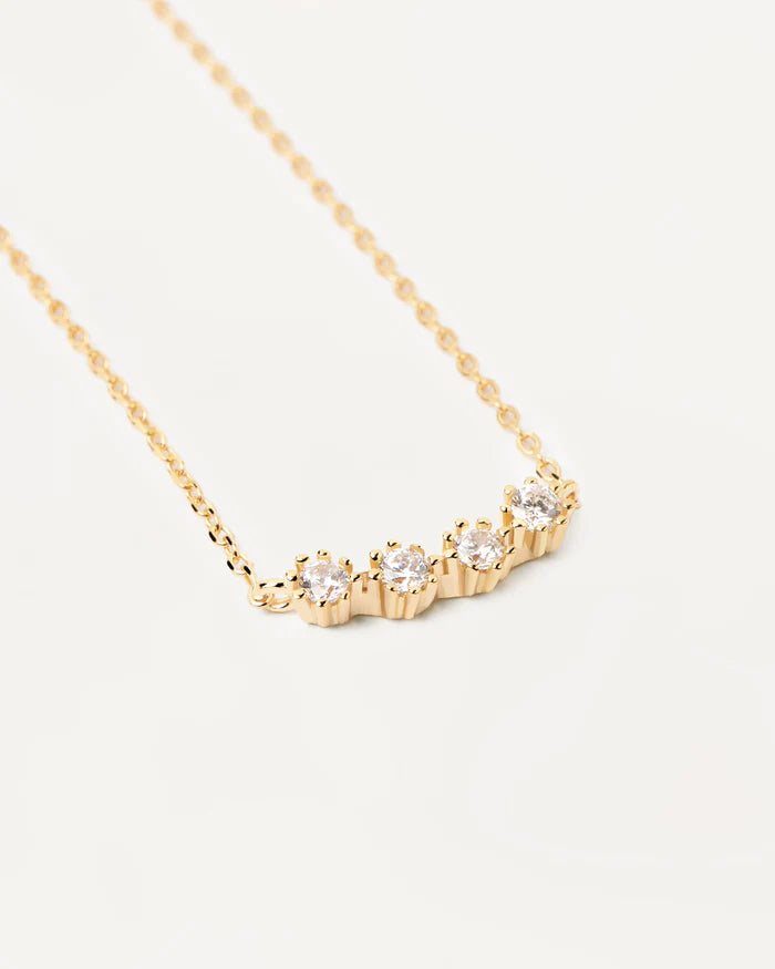 WHITE TIDE GOLD NECKLACE
