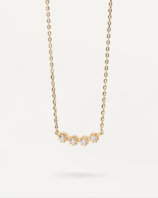 WHITE TIDE GOLD NECKLACE