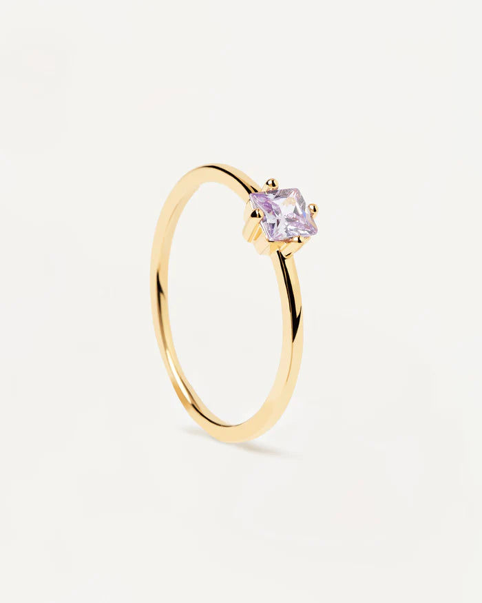 LAVENDER LIS RING