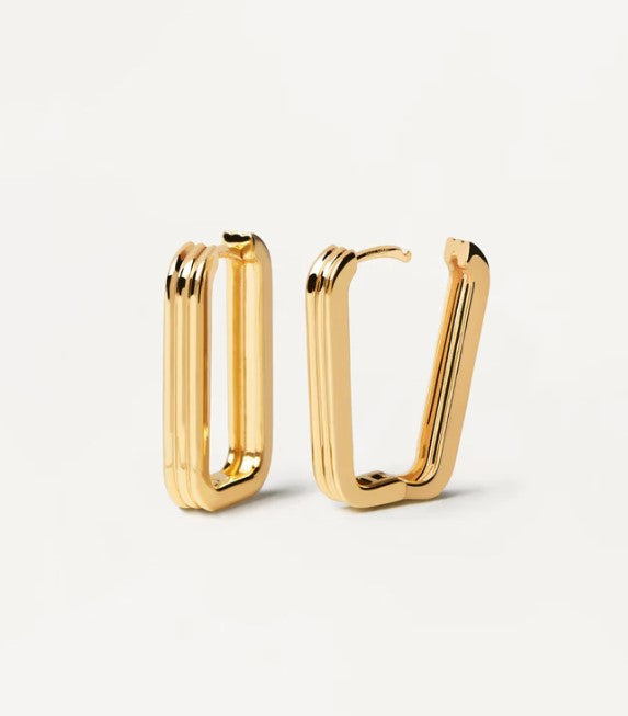 SUPER NOVA GOLD/SILVER EARRINGS