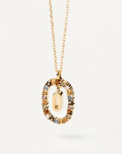 LETTER O NECKLACE